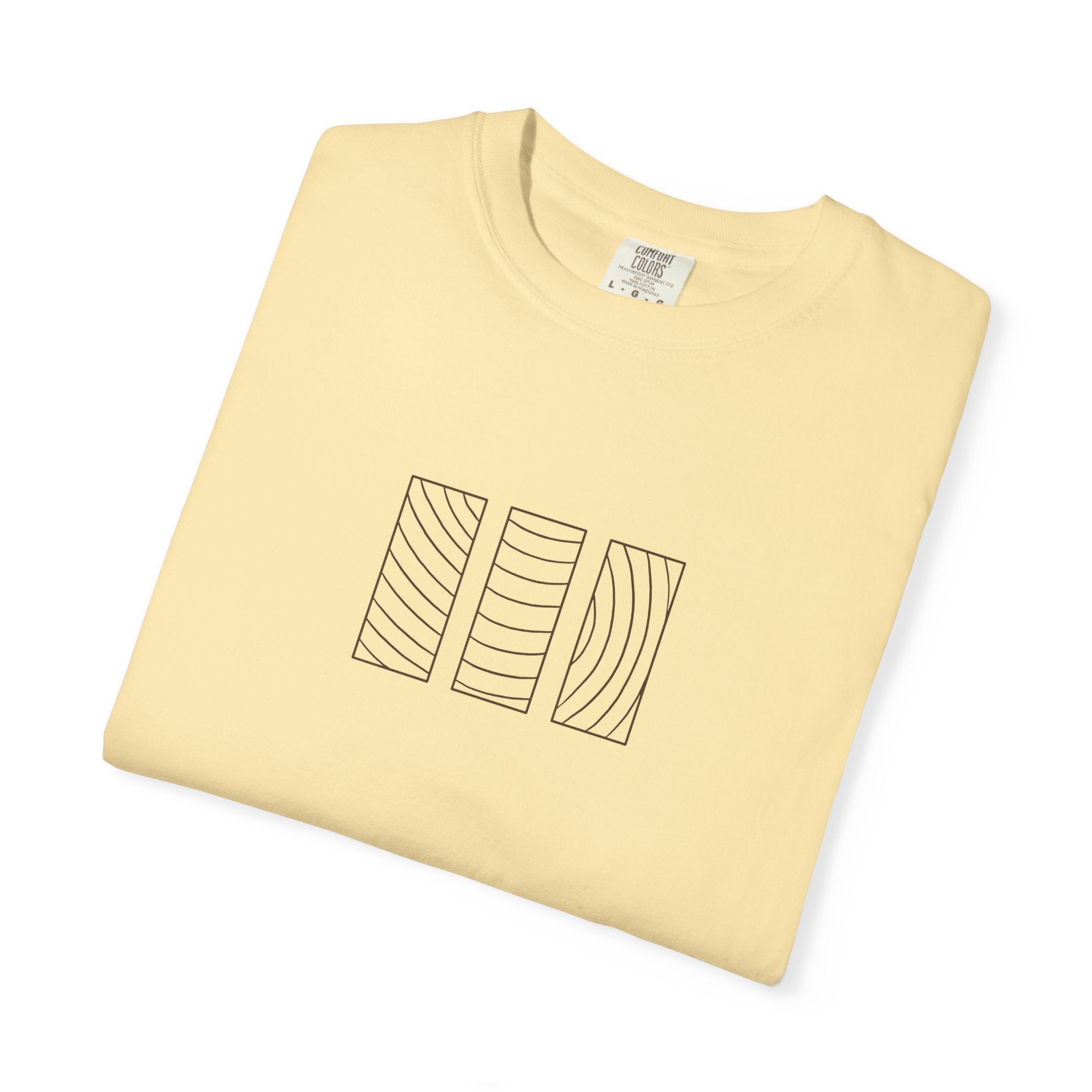 Woodworking Fundamentals Tee - Grain Types (light colors)