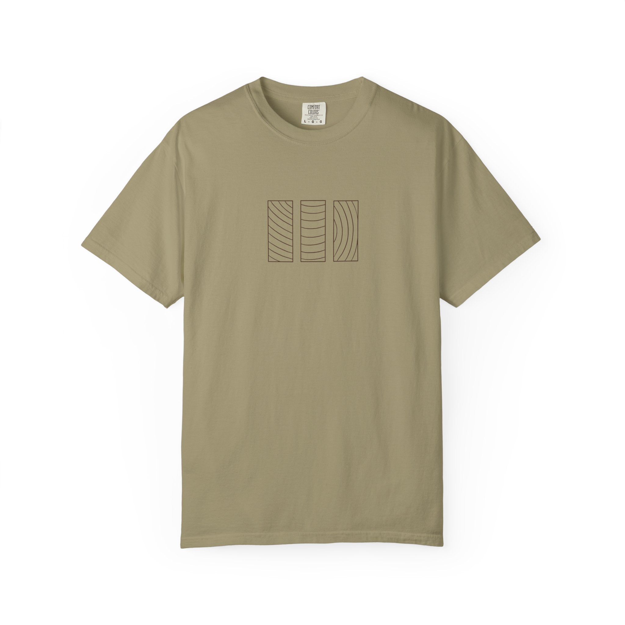 Woodworking Fundamentals Tee - Grain Types (light colors)