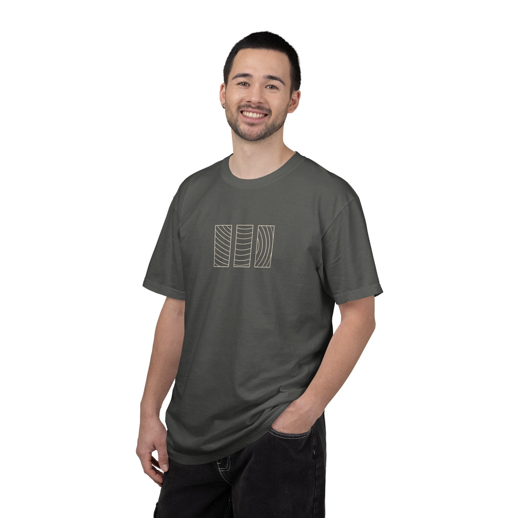 Woodworking Fundamentals Tee - Grain Types (dark colors)