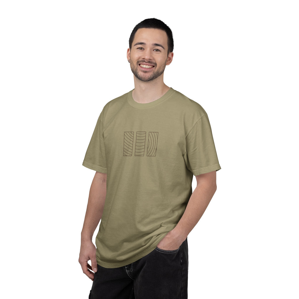 Woodworking Fundamentals Tee - Grain Types (light colors)