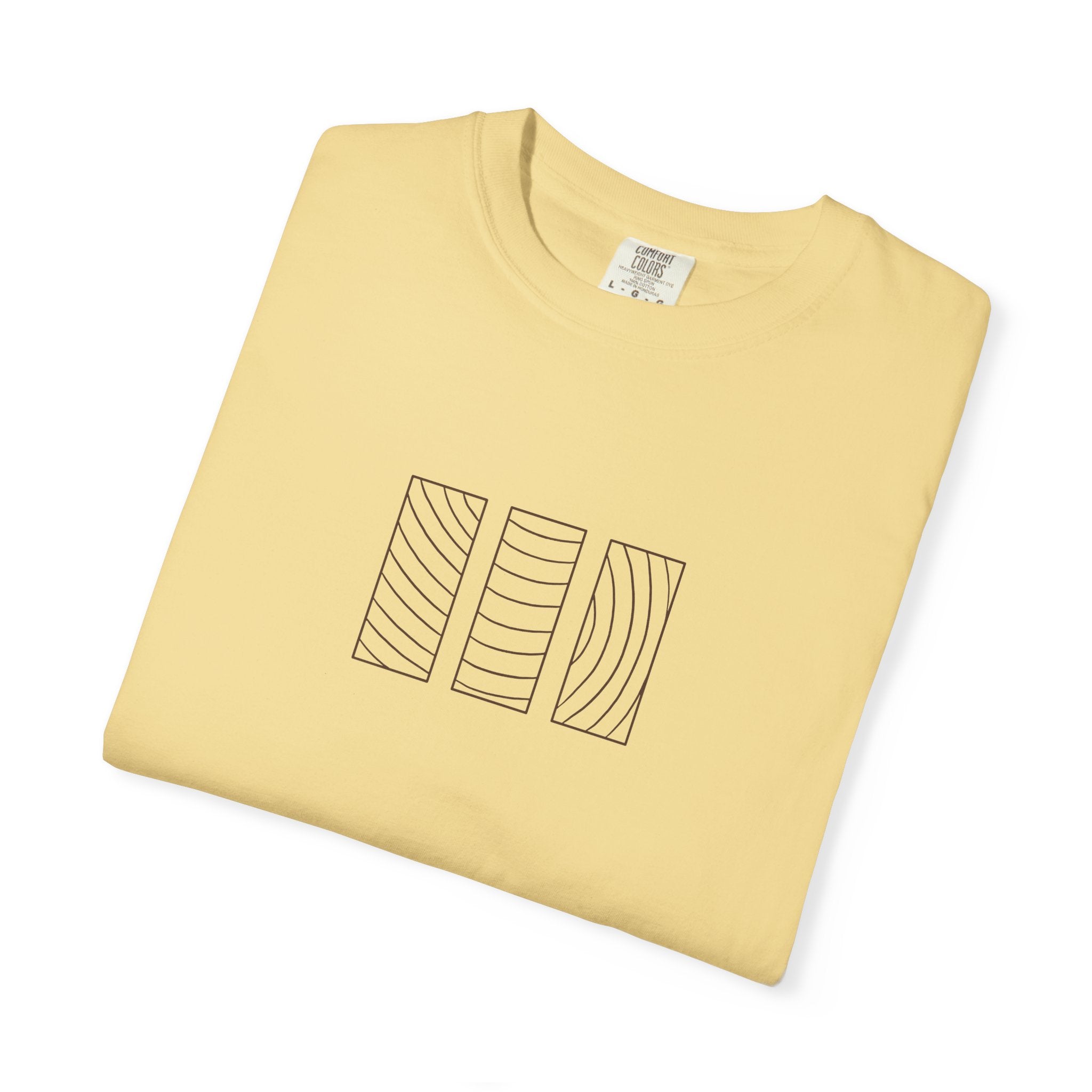 Woodworking Fundamentals Tee - Grain Types (light colors)
