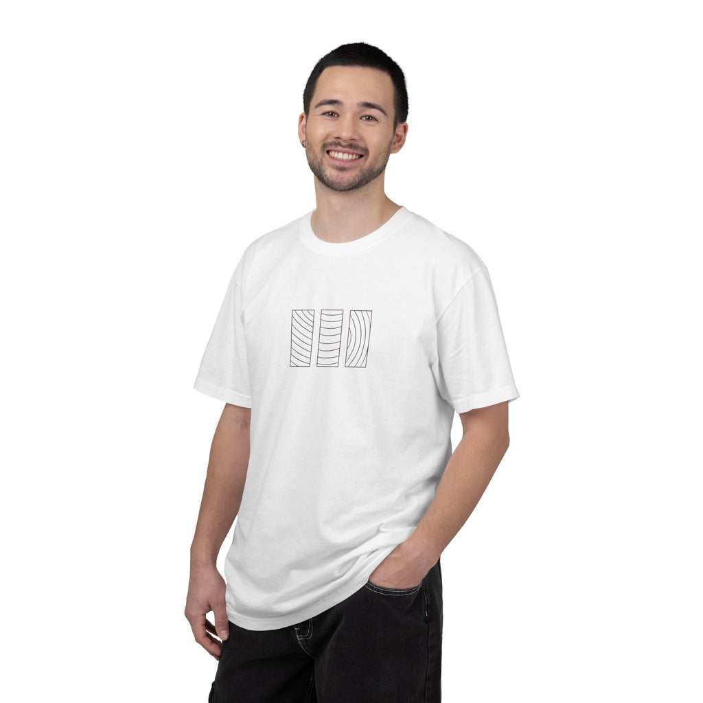 Woodworking Fundamentals Tee - Grain Types (light colors)