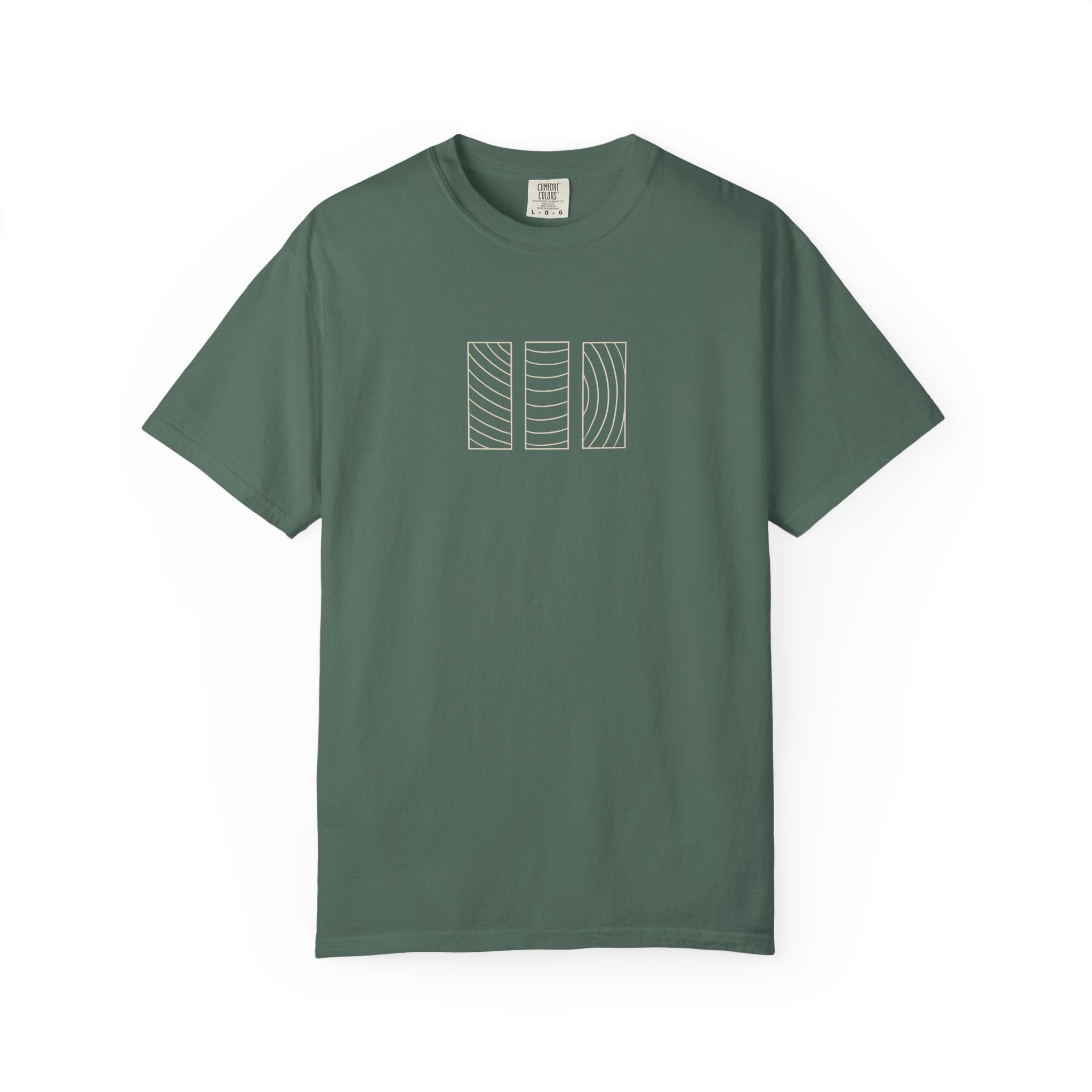 Woodworking Fundamentals Tee - Grain Types (dark colors)
