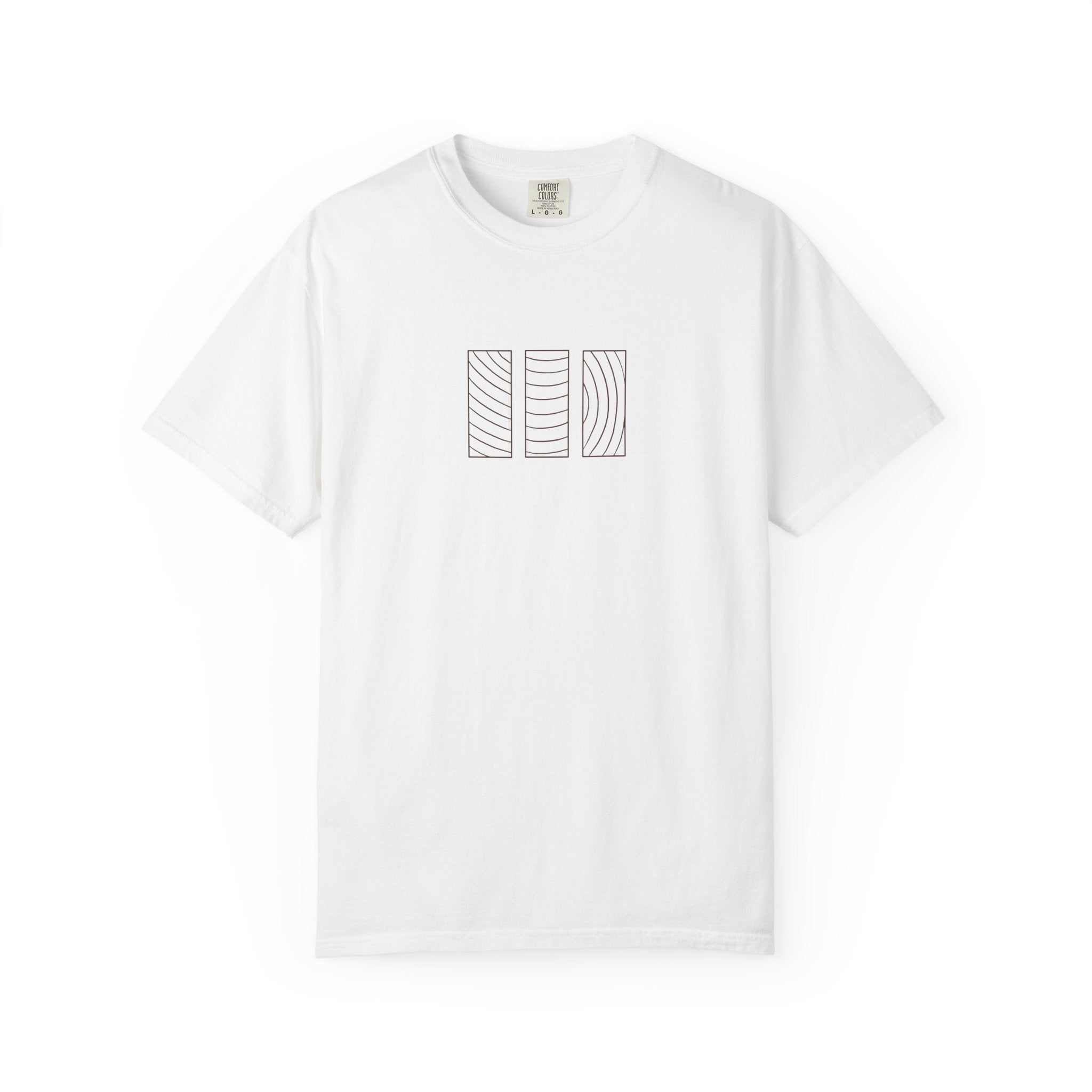 Woodworking Fundamentals Tee - Grain Types (light colors)