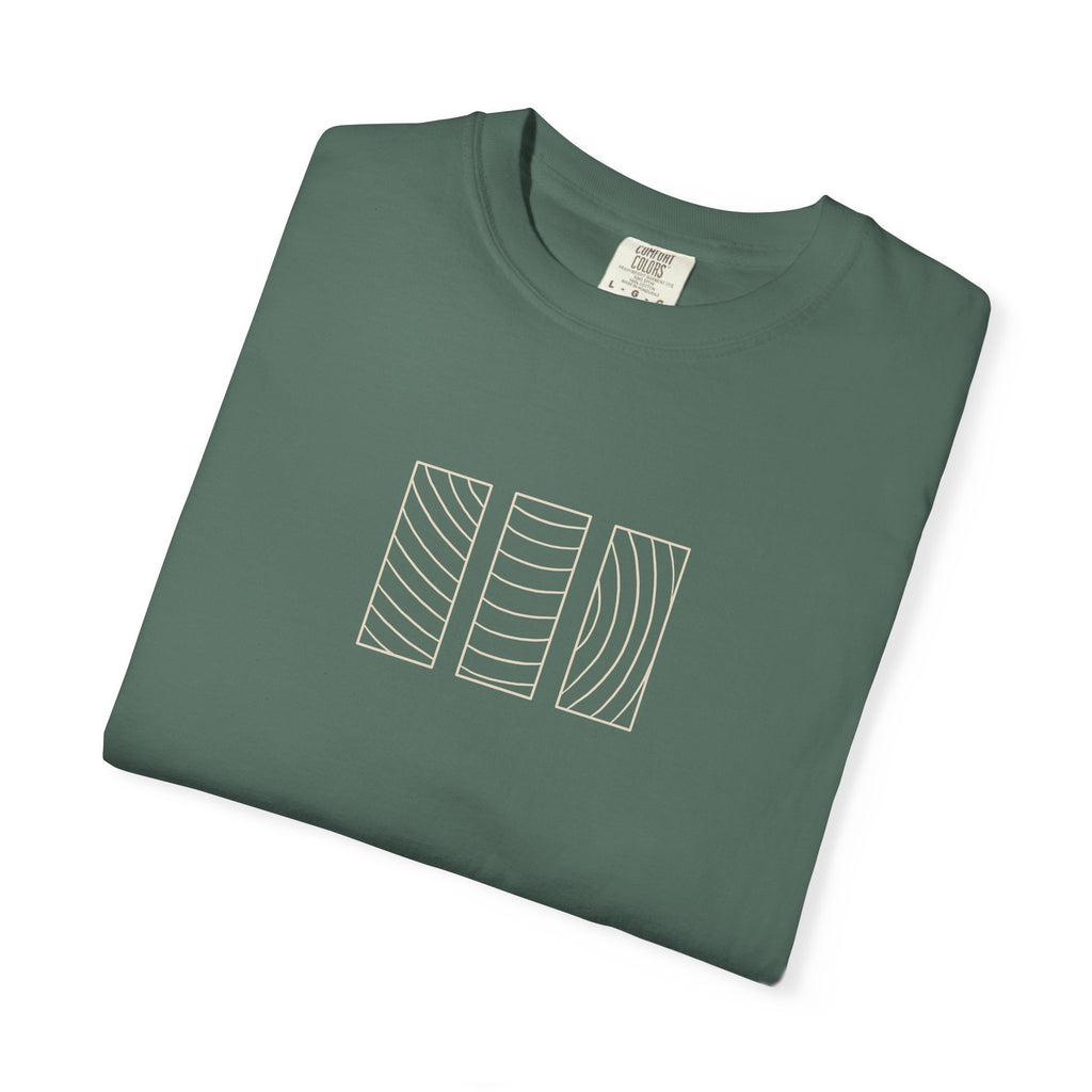 Woodworking Fundamentals Tee - Grain Types (dark colors)